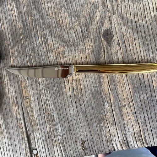 Wüsthof stainless steel gold - stainless-steel,