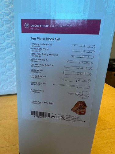Wusthof gourmet piece knife - 10,